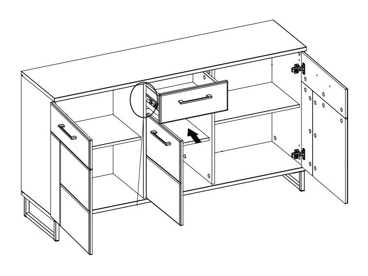 Vitrineskab Nucala 103