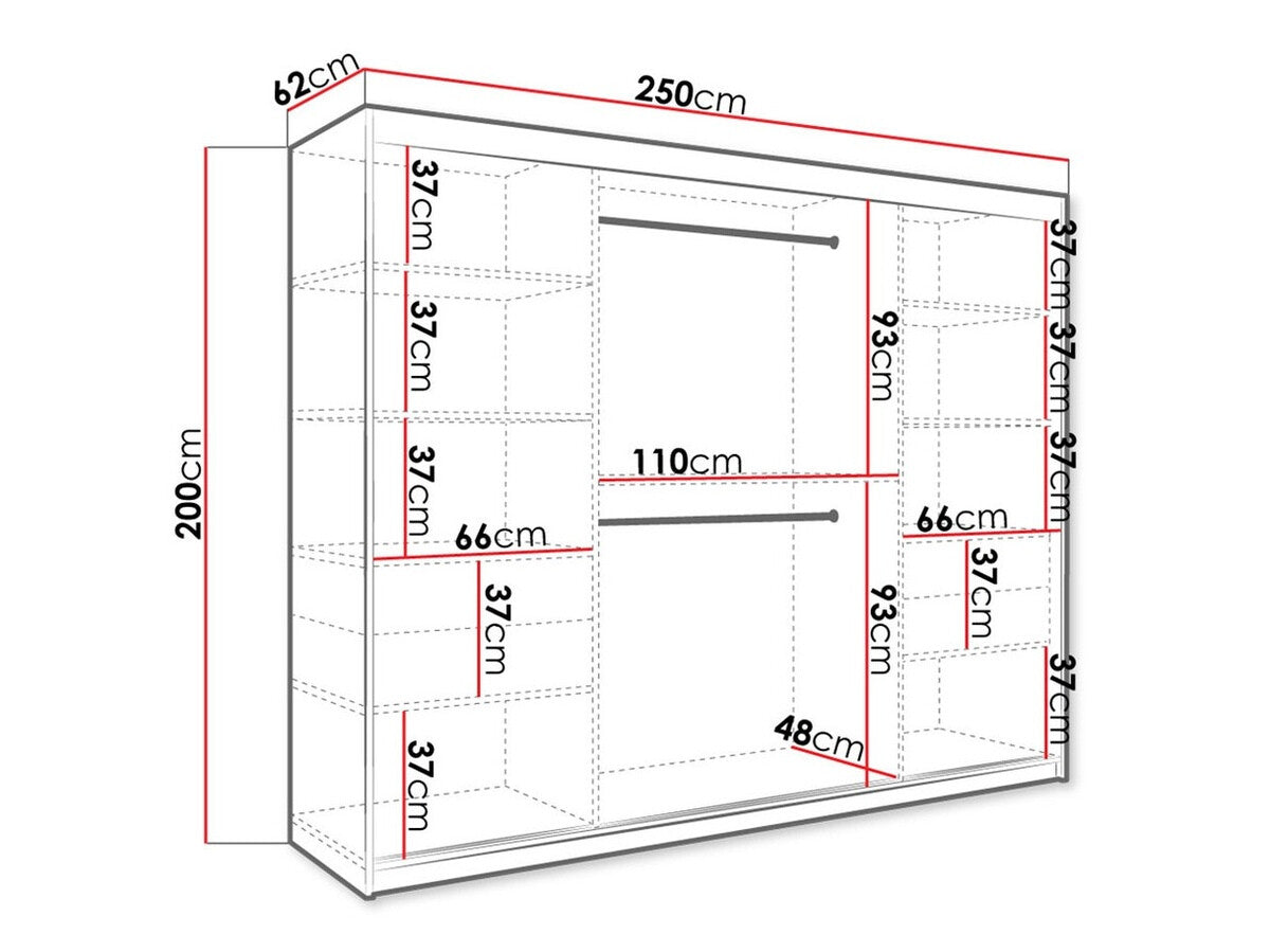 Garderobeskab Hartford 263