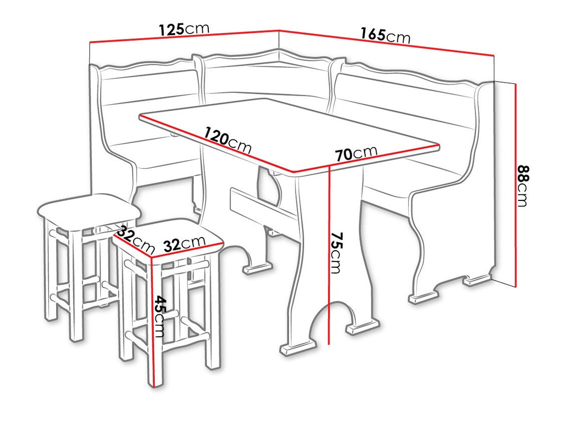 Køkkenhjørne Edmond 106