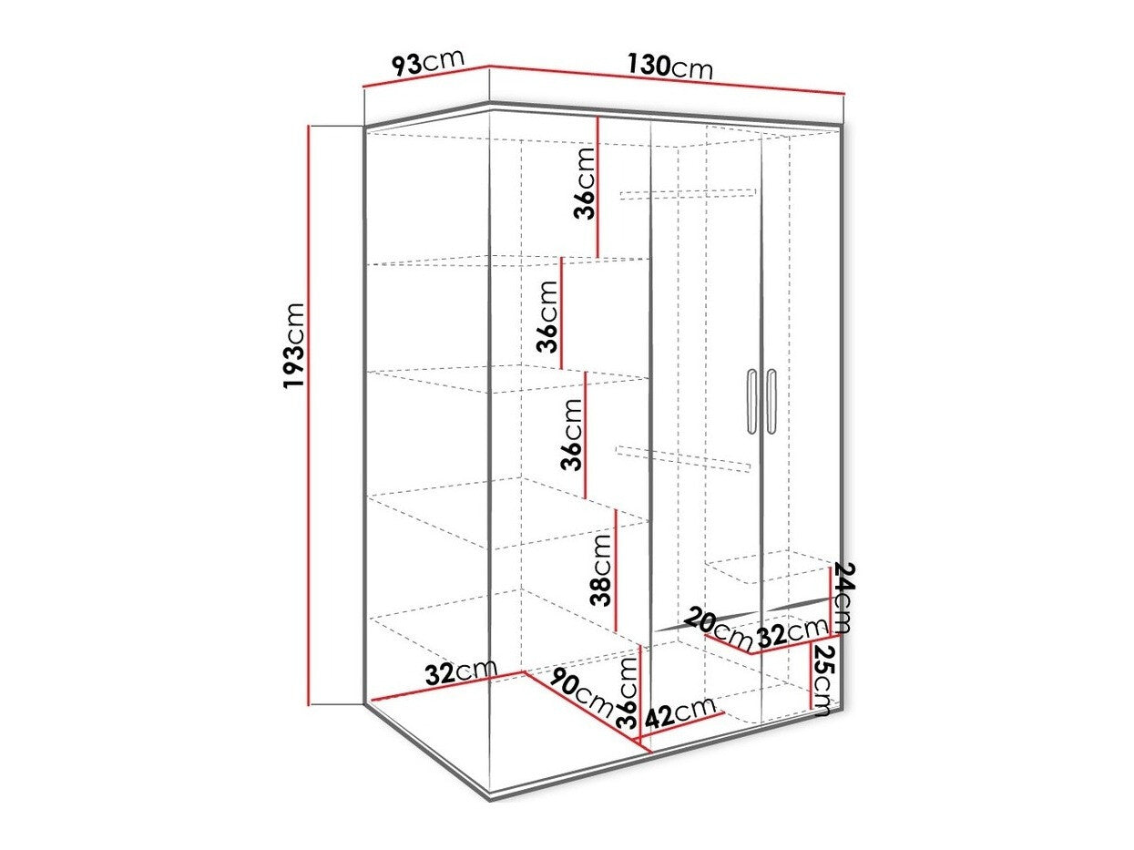 Garderobe Fresno E110