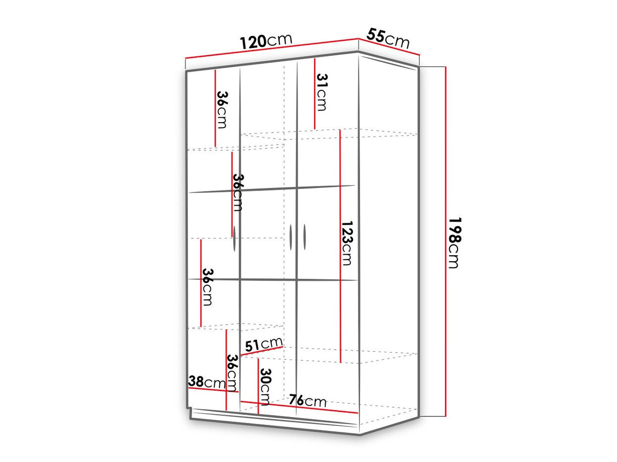 Wardrobe Nashville A108