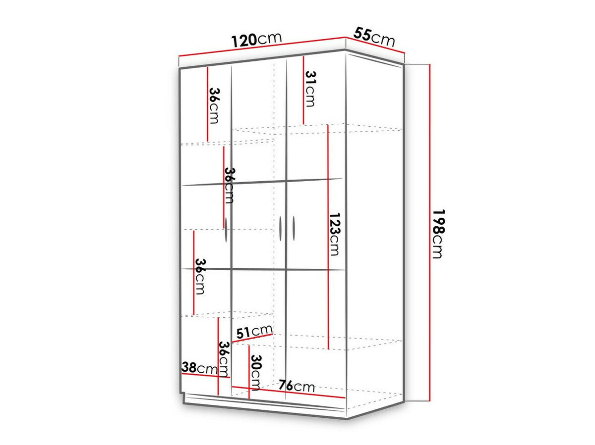 Wardrobe Nashville A108