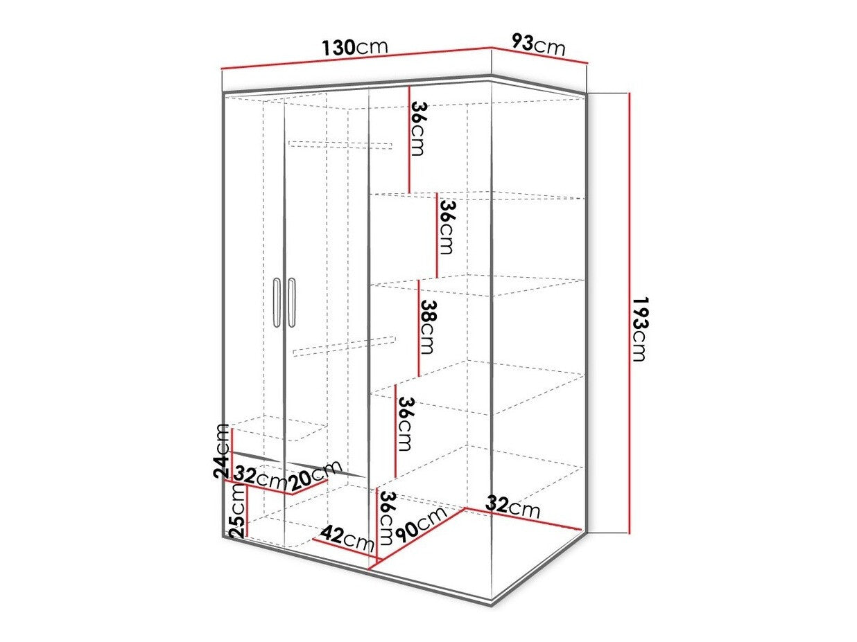 Garderobe Fresno E109