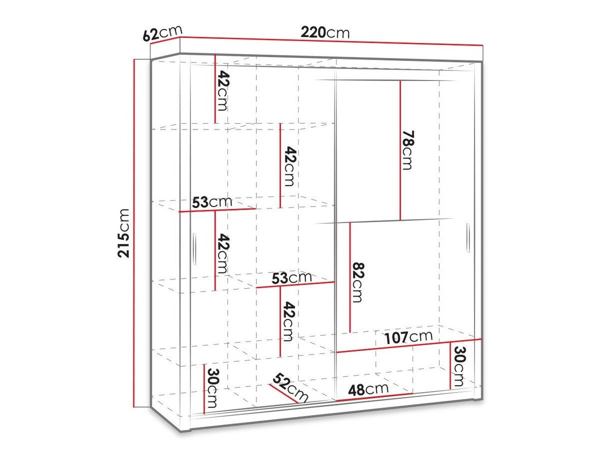 Wardrobe Providence G110