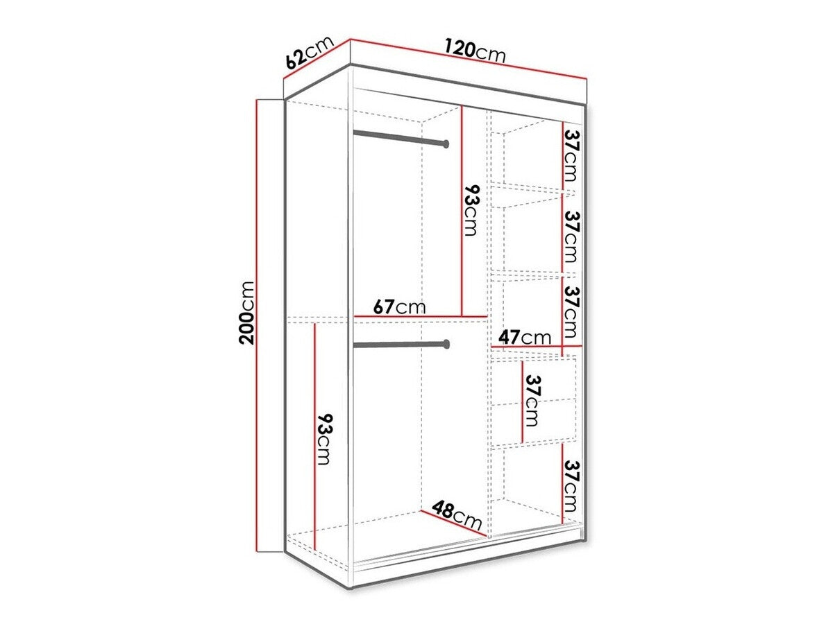 Garderobeskab Hartford 247