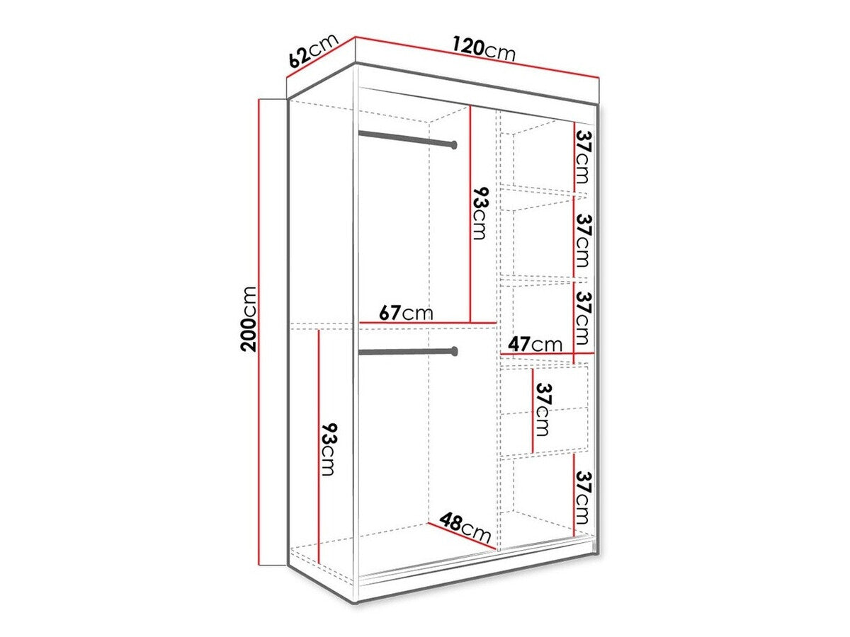 Garderobeskab Hartford 241
