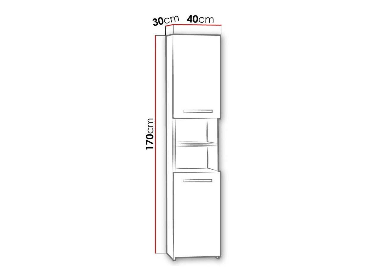 Stående badeværelsesskab Comfivo 187