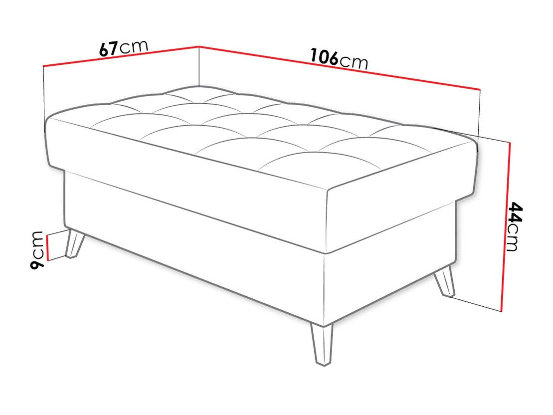 Polstret bænk Comfivo 236