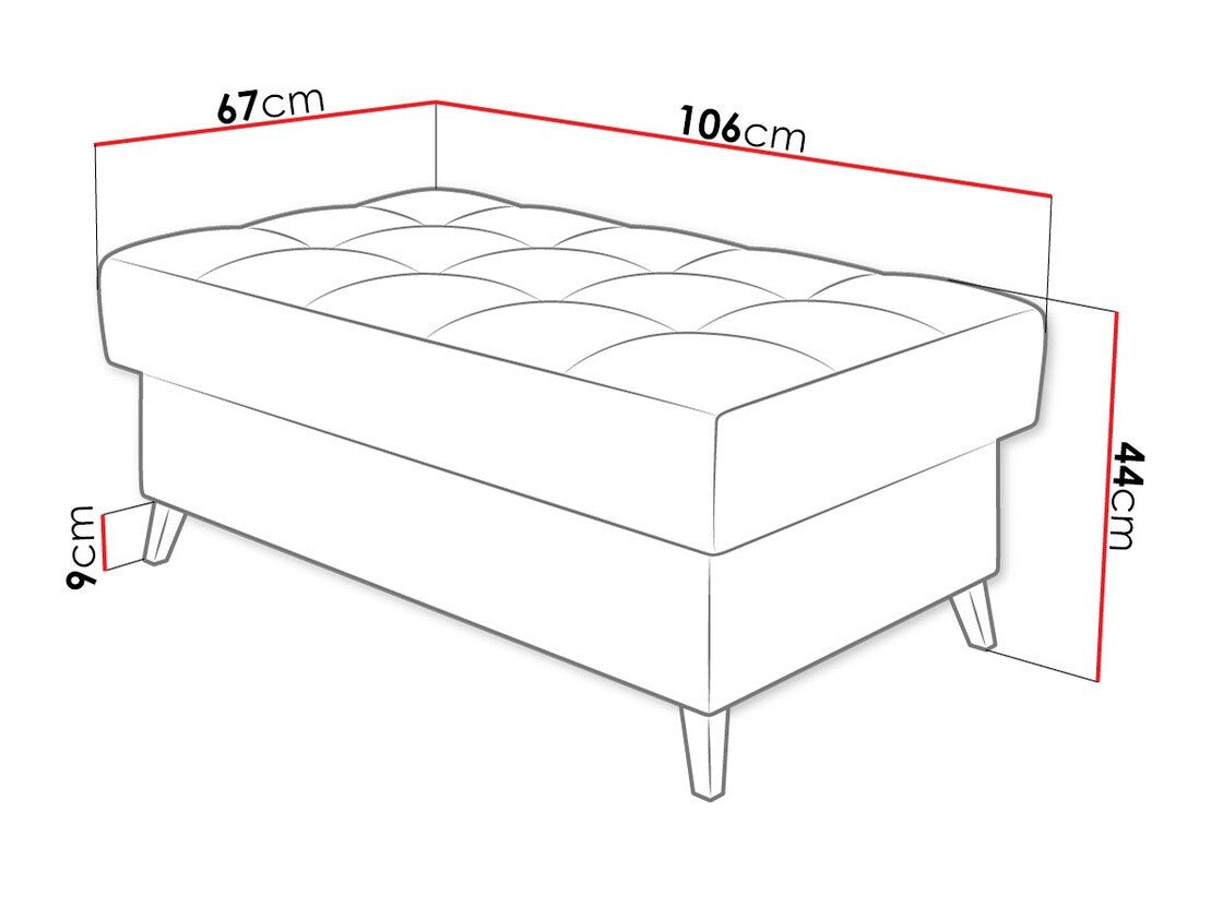 Polstret bænk Comfivo 236