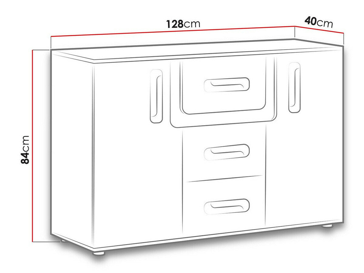 Kommode Akron B128