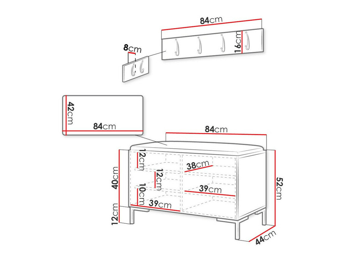 Hallway set Hartford F108