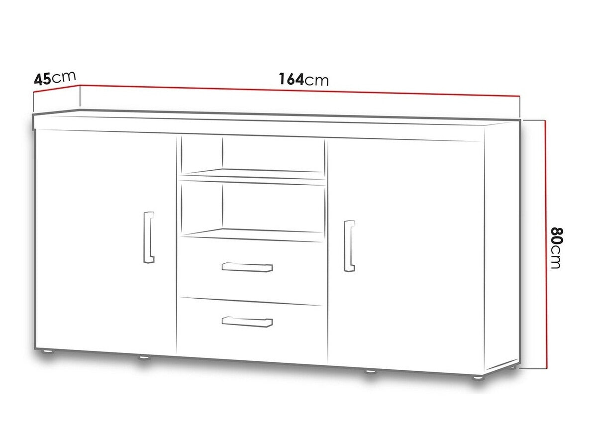 Chest of drawers Charlotte B105