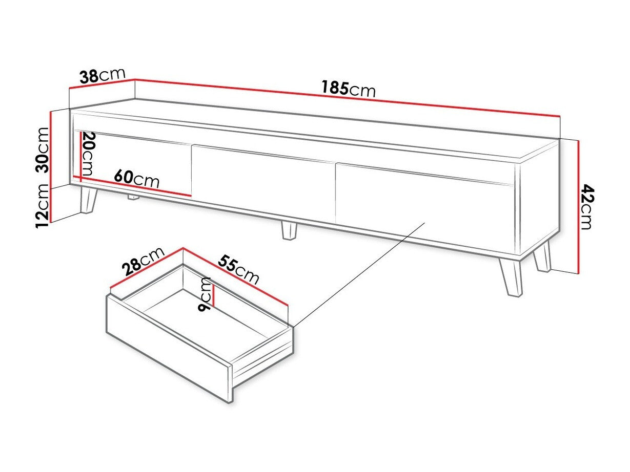 TV-bord Charlotte 120