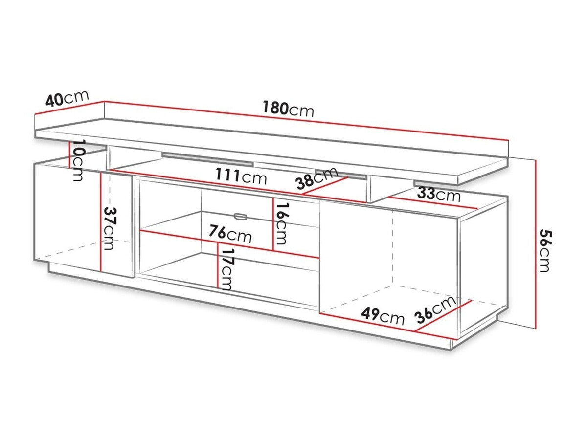 TV-bord Charlotte 138