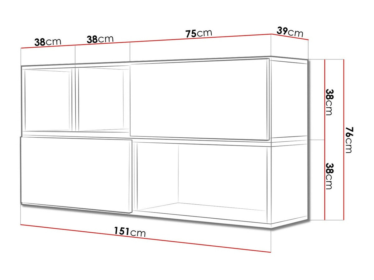Cabinets set Charlotte C120