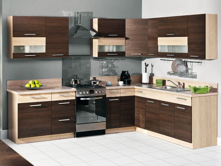 Modulskab med skuffe og låger Mode Dark 109