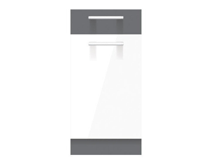 Modulskab med skuffe og låger Mode White 109