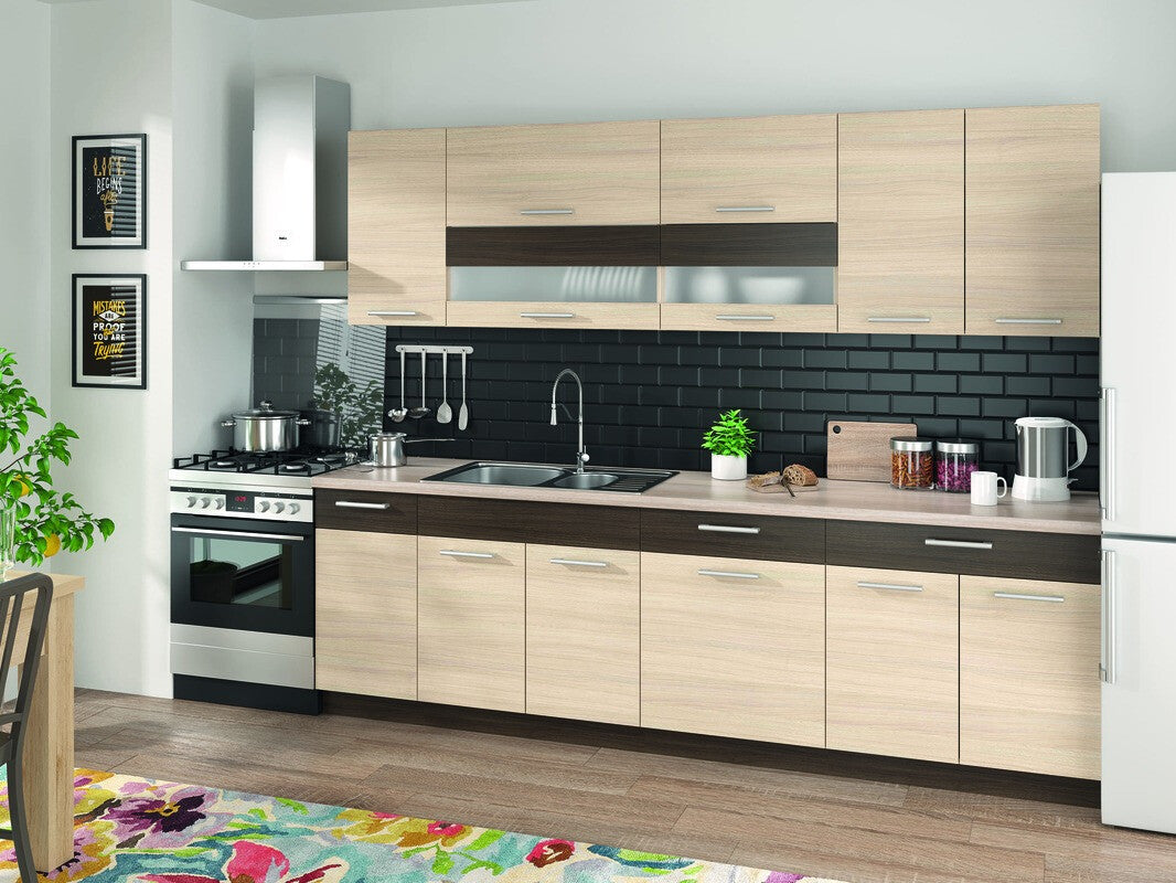 Modulskab med skuffe og låger Mode Light 110