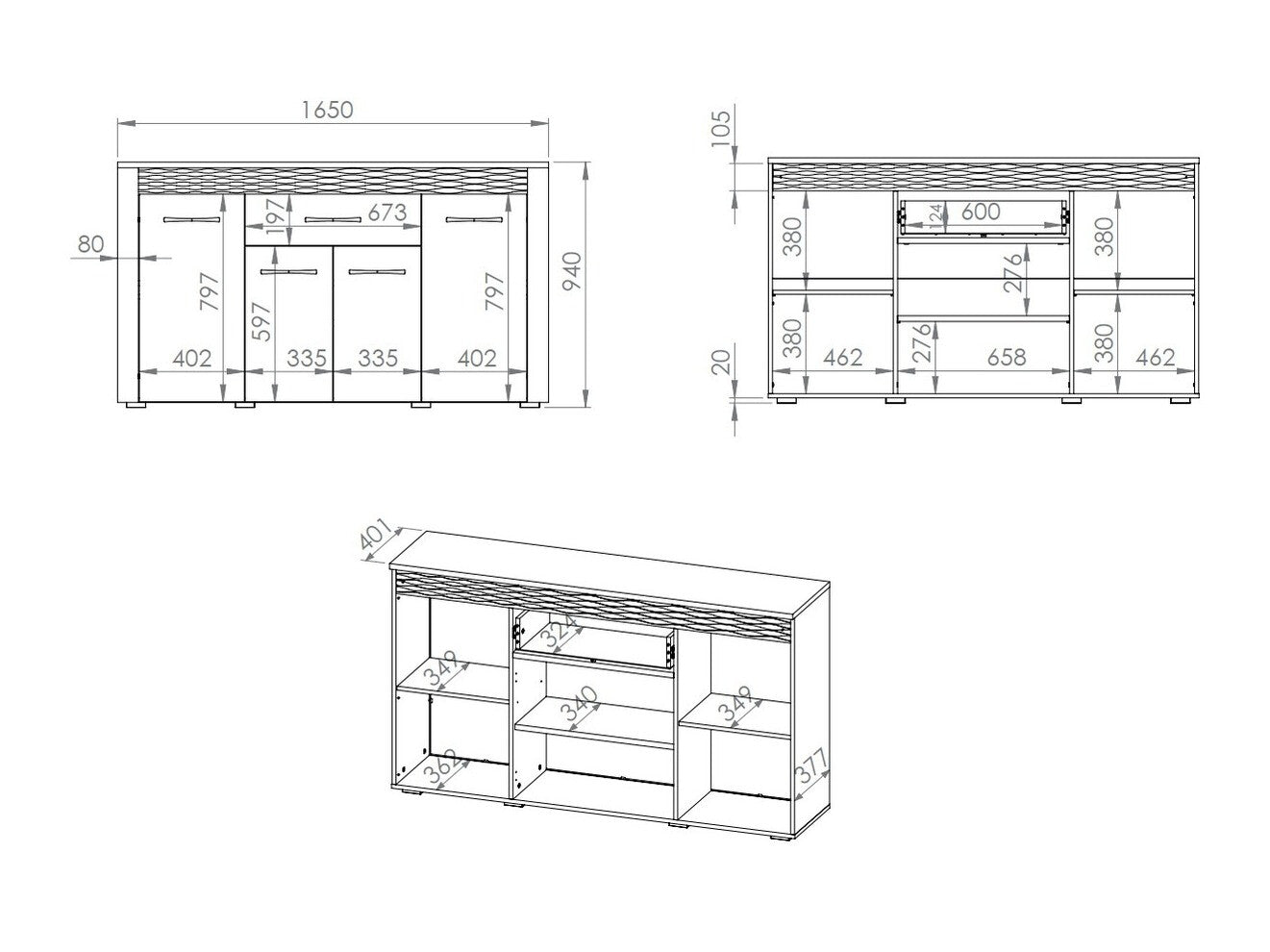 Kommode Madison N107
