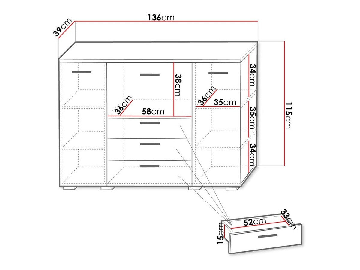 Kommode Nashville 101