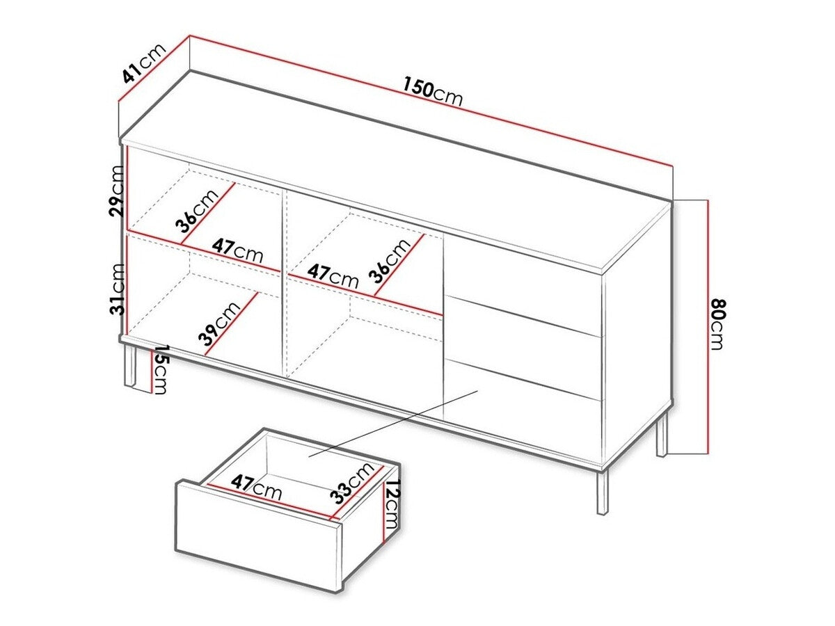 Chest of drawers Providence L104
