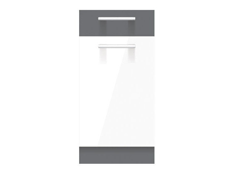 Modulskab med skuffe og låger Mode White 112