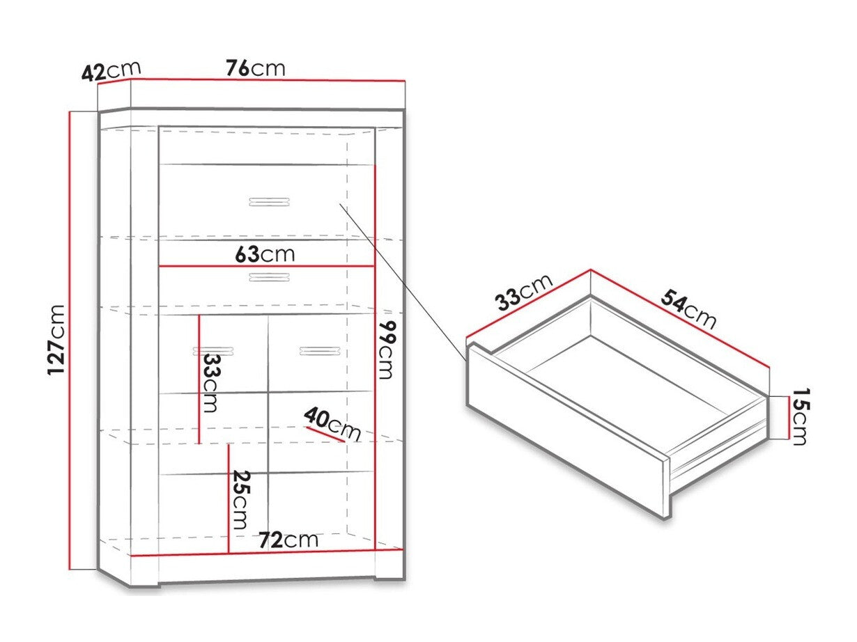 Chest of drawers Stanton C103