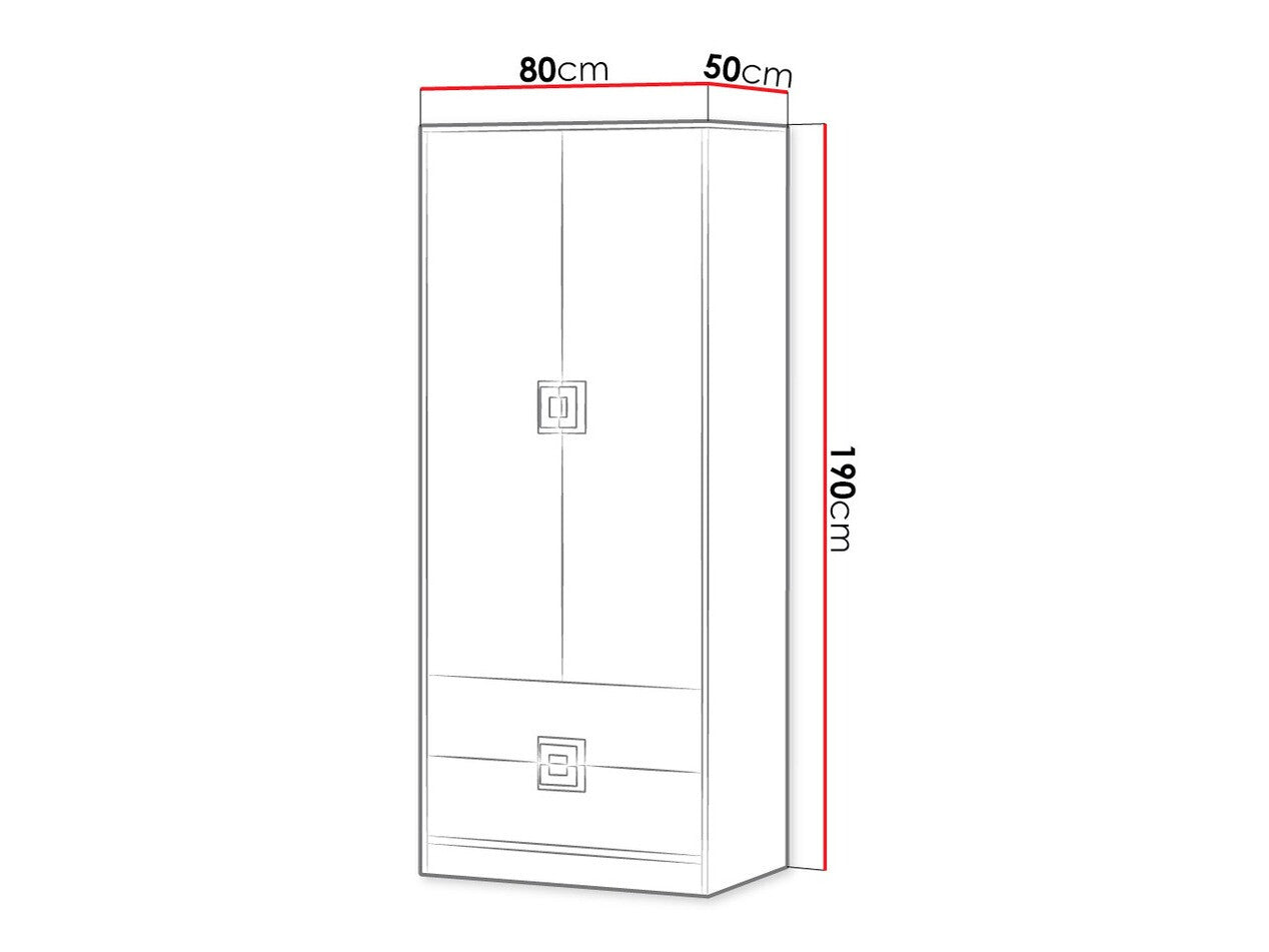 Garderobe Akron D102