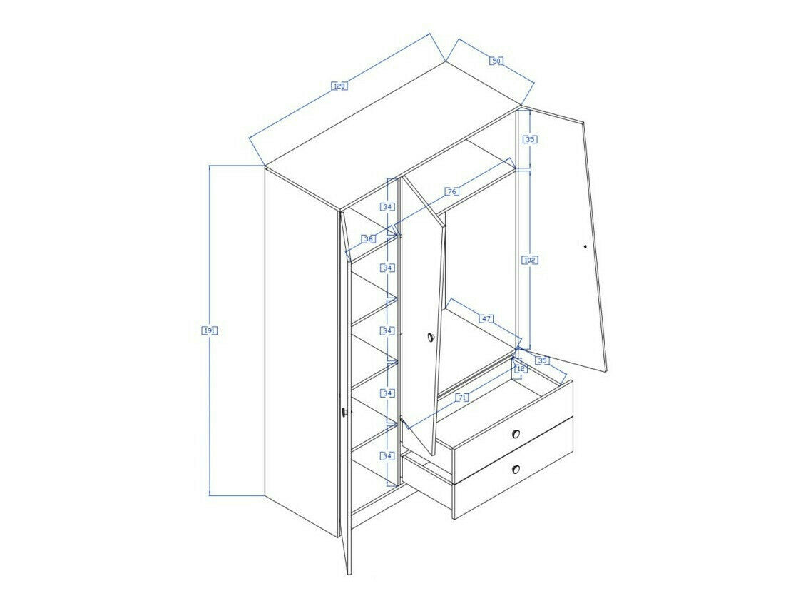 Garderobe Akron L102