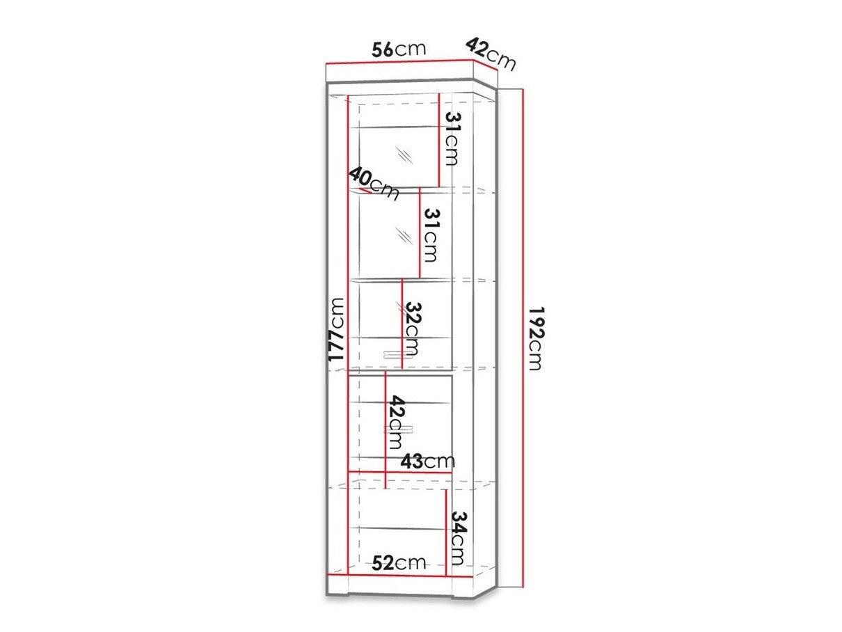 Display cabinet Stanton C102