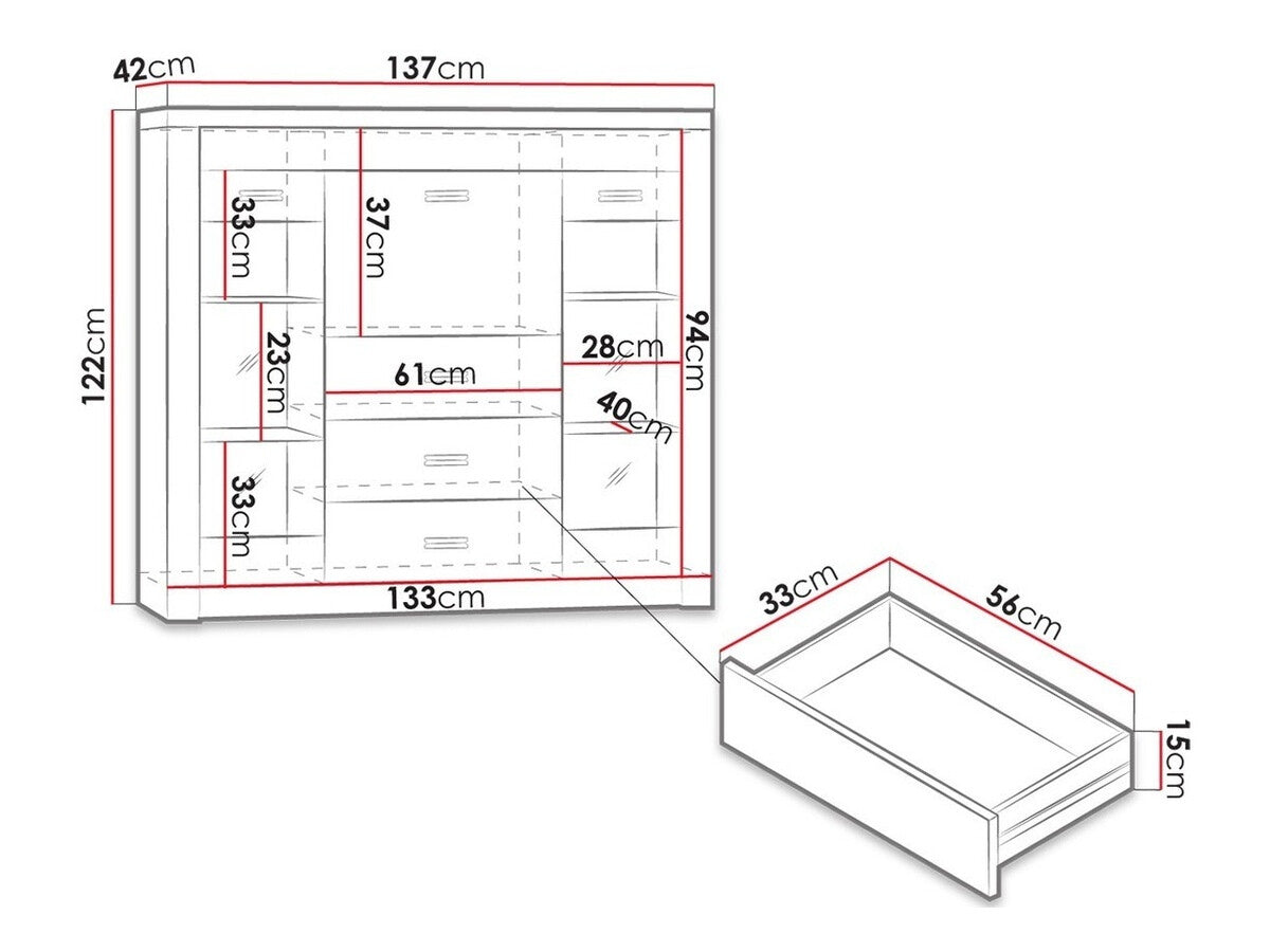Display cabinet Stanton C105