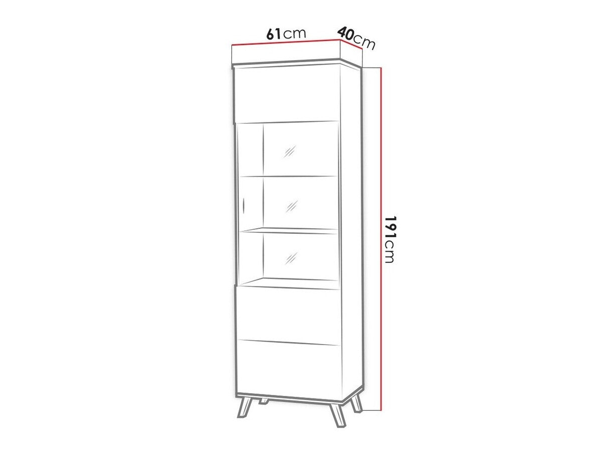 Vitrineskab Talsere 101