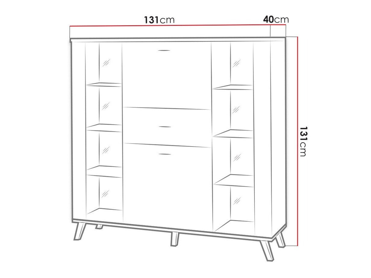 Vitrineskab Talsere 102