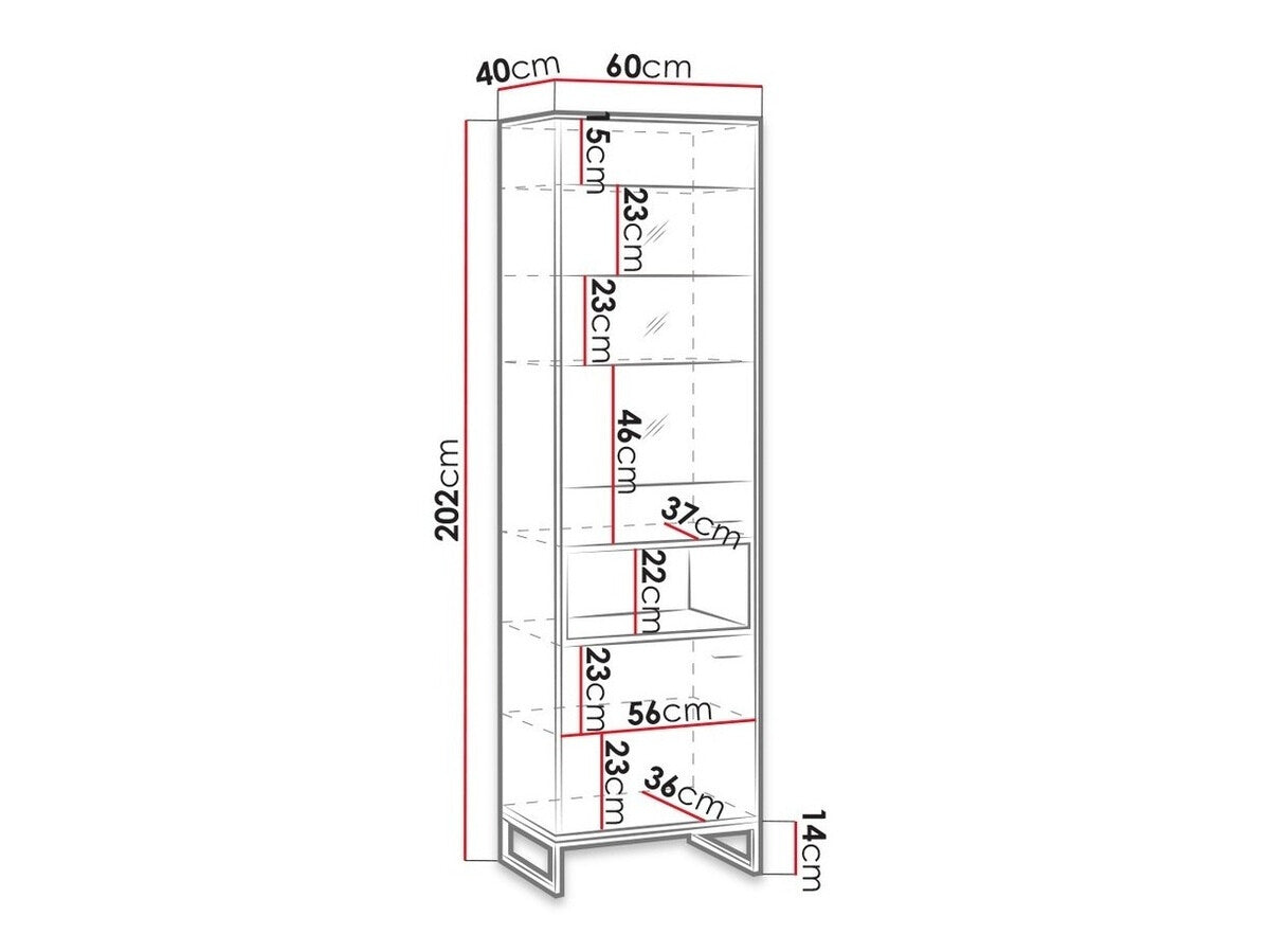 Display cabinet Providence 142