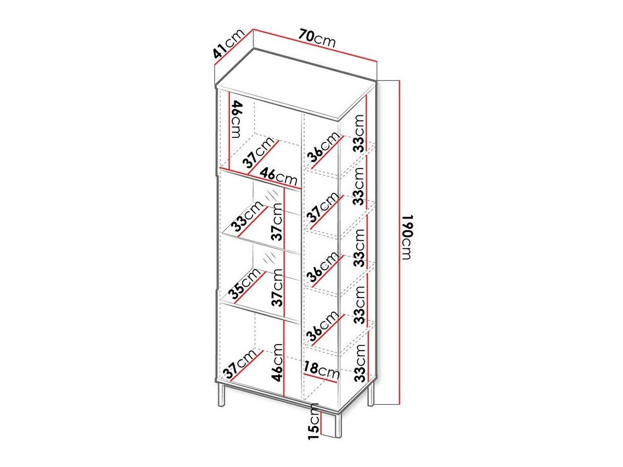 Display cabinet Providence L106