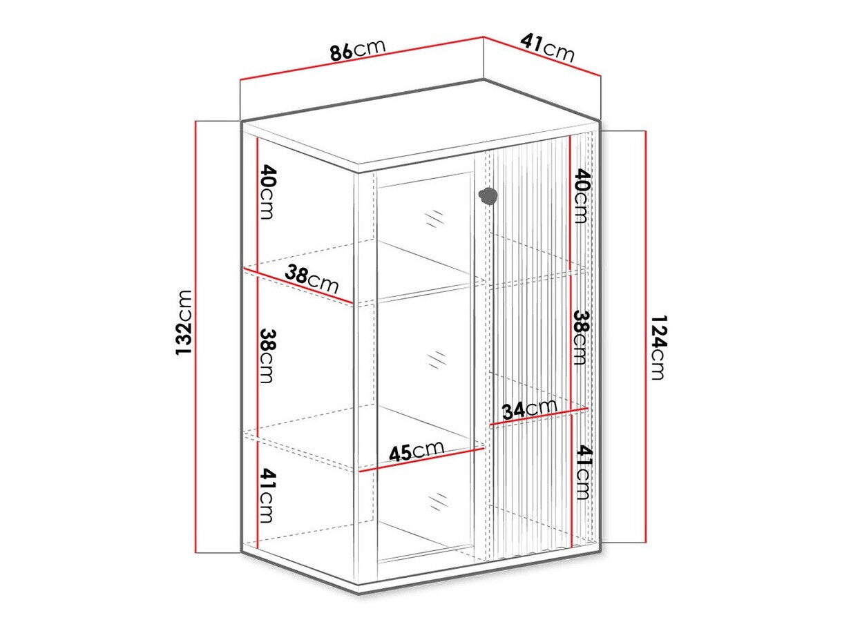 Display cabinet Stanton H102