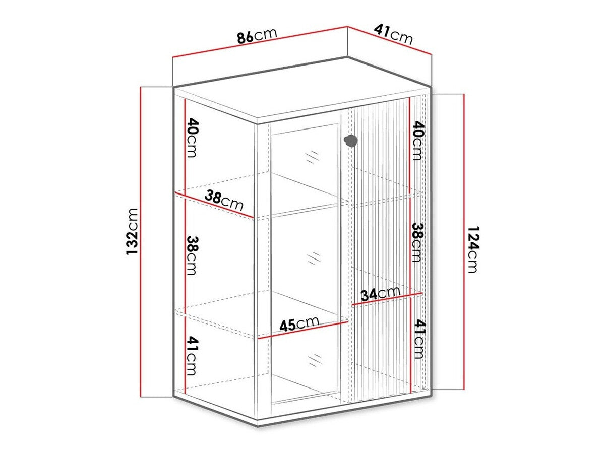Display cabinet Stanton H102