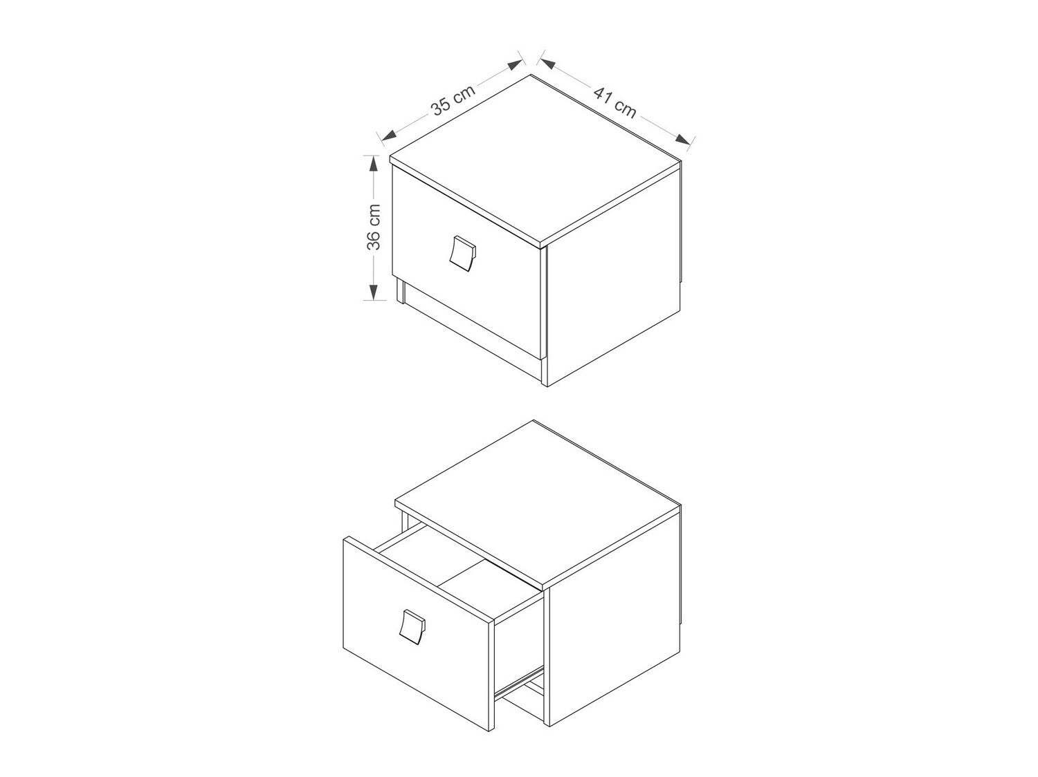 Sengebord Murrieta 111