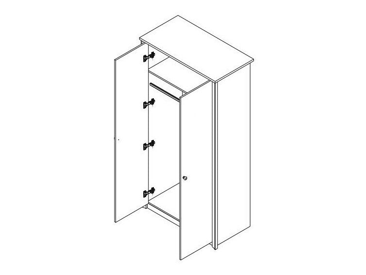 Garderobe Murrieta D111