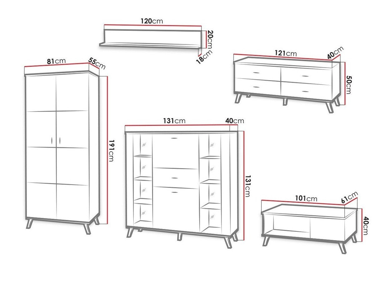 Living room set Toledo F110
