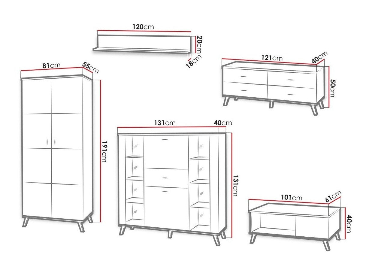 Living room set Toledo F110