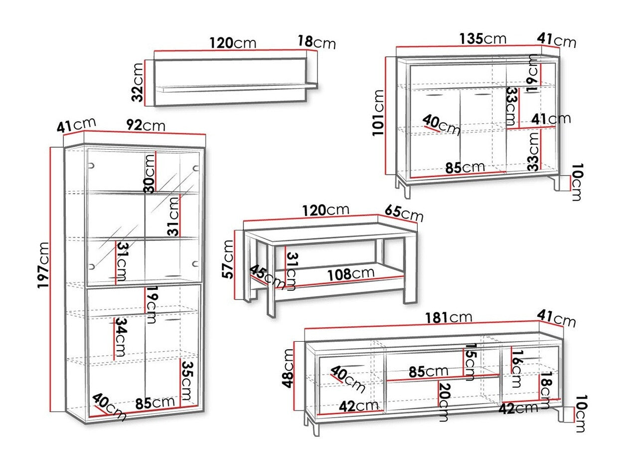 Living room set Stanton F122