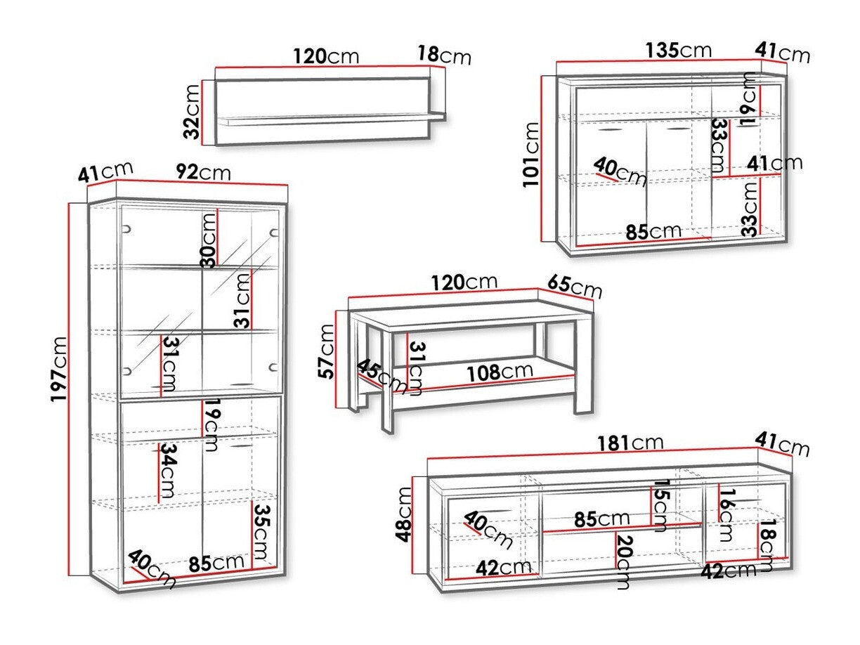 Living room set Stanton F122