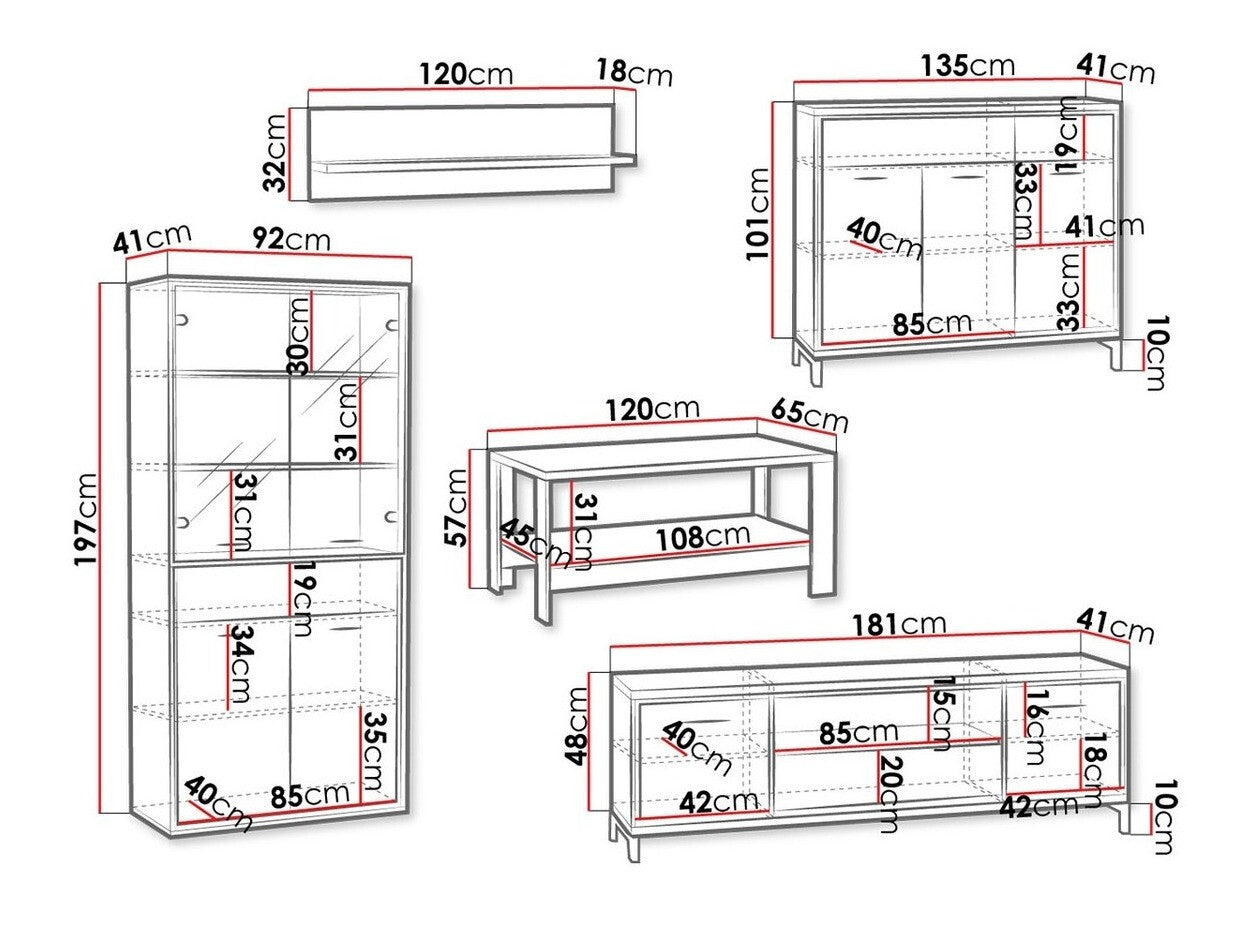 Living room set Stanton F122