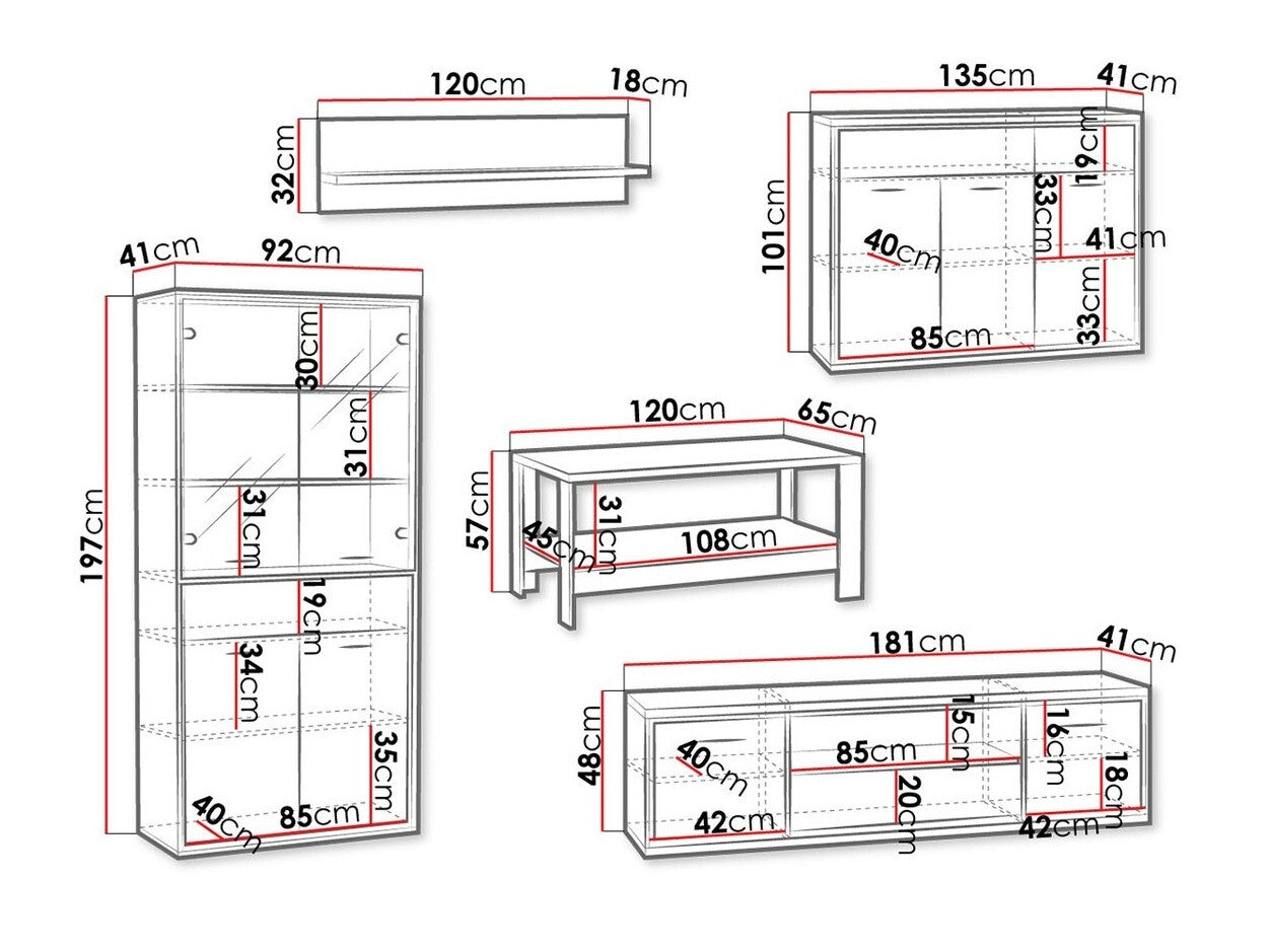 Living room set Stanton F122