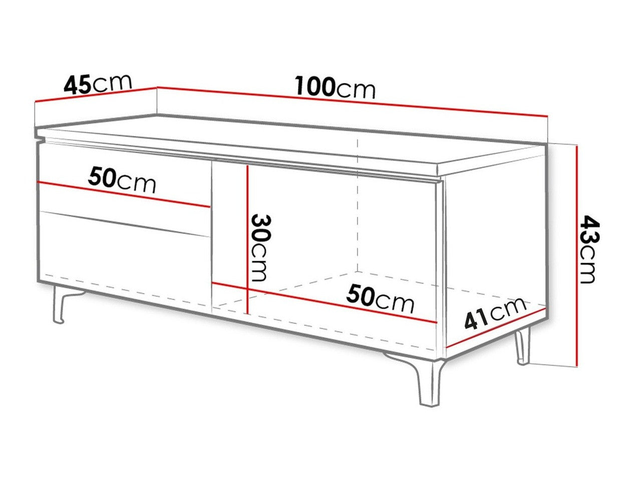 TV-bord Nashville 119