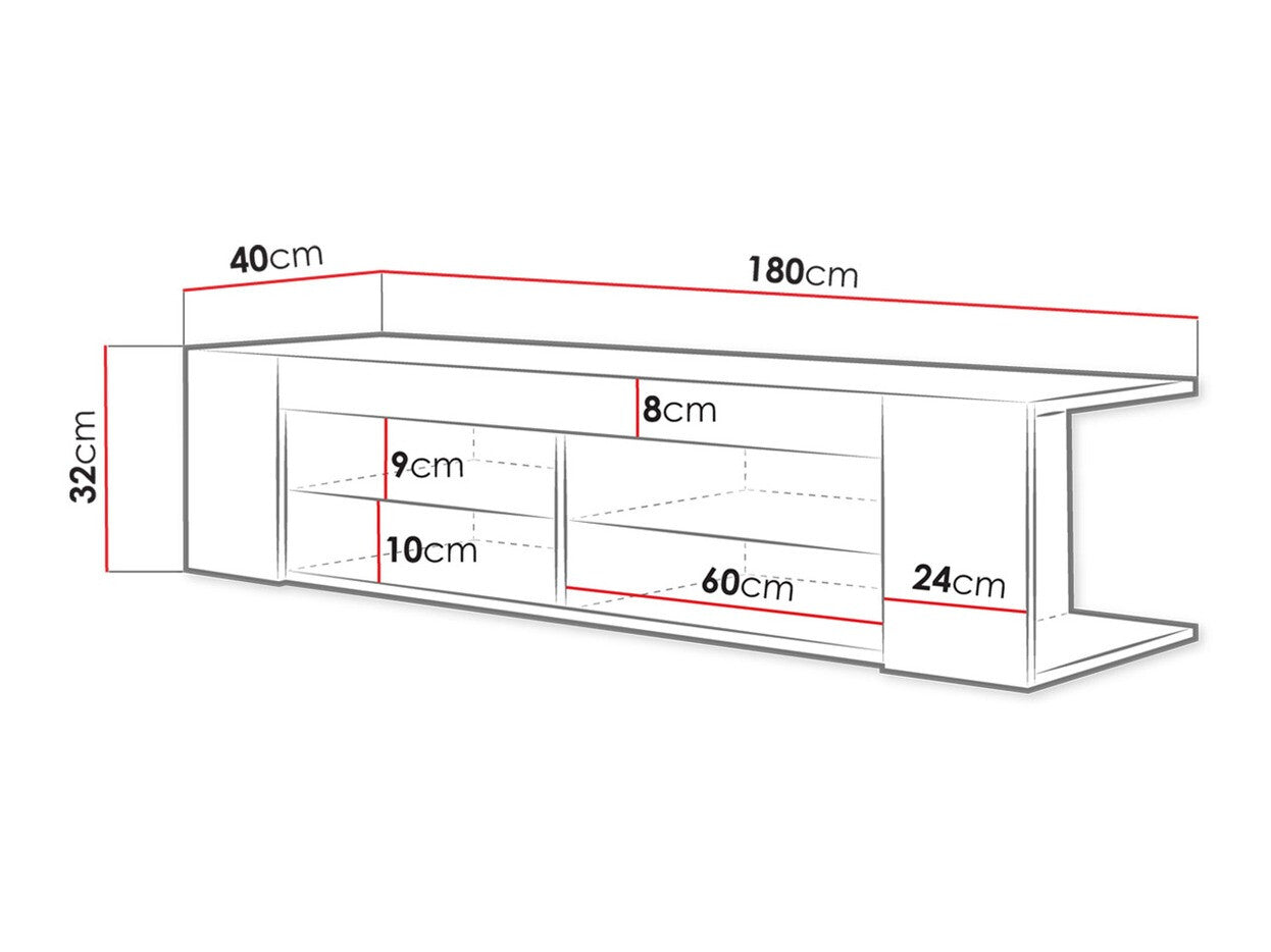 TV-bord Nashville 112