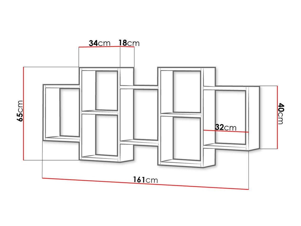 Wall shelf Sarasota 103