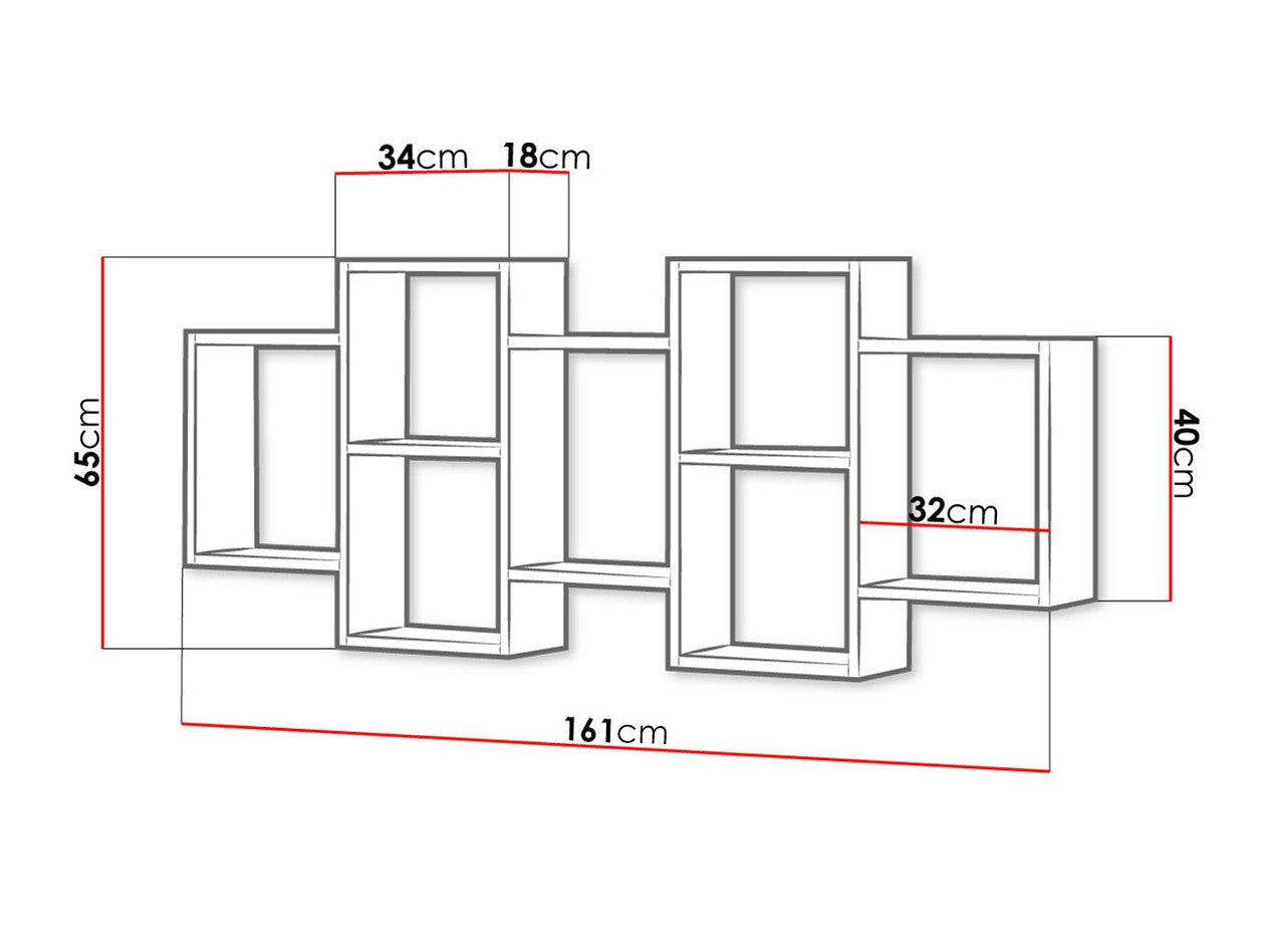 Wall shelf Sarasota 103