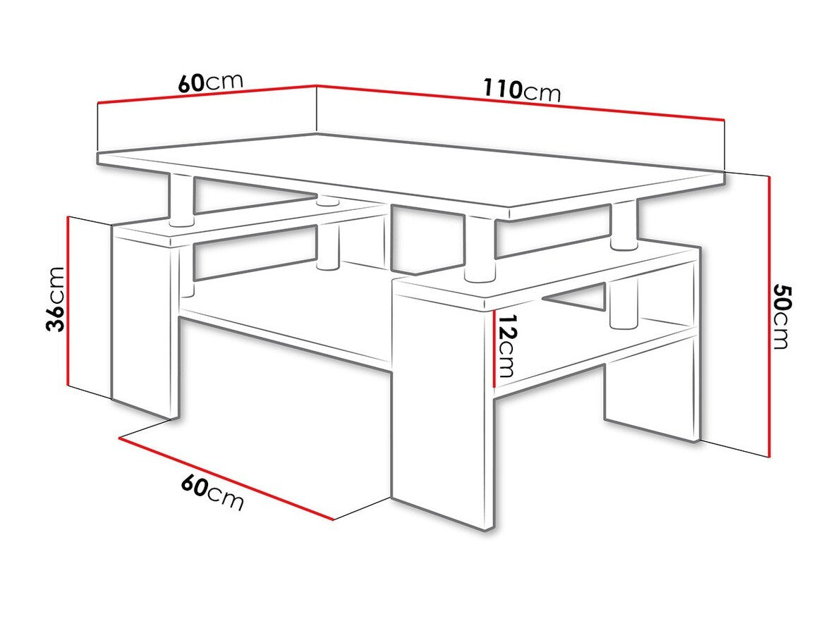 Sofabord Providence 124